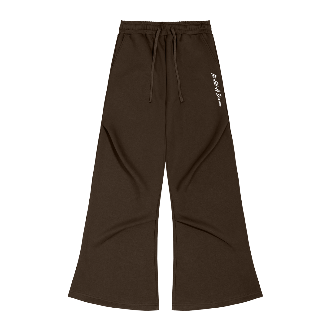 Wide Leg Drawstring Sweatpants
