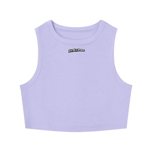 Women's Tight Crewneck Crop Tank Top