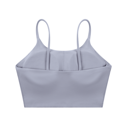 "It's All A Dream" Spaghetti Strap Yoga Sports Bra