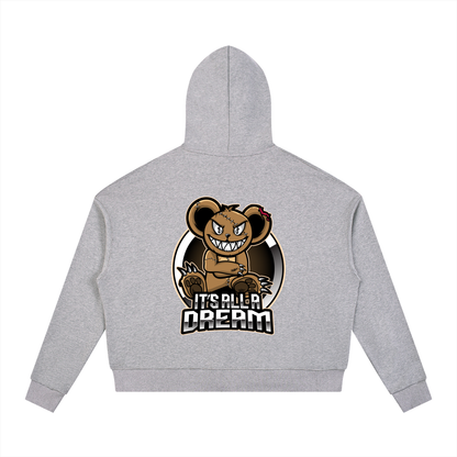 Contrast Drawstring Hoodie