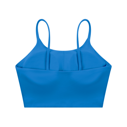 "It's All A Dream" Spaghetti Strap Yoga Sports Bra