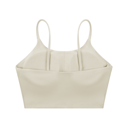 "It's All A Dream" Spaghetti Strap Yoga Sports Bra
