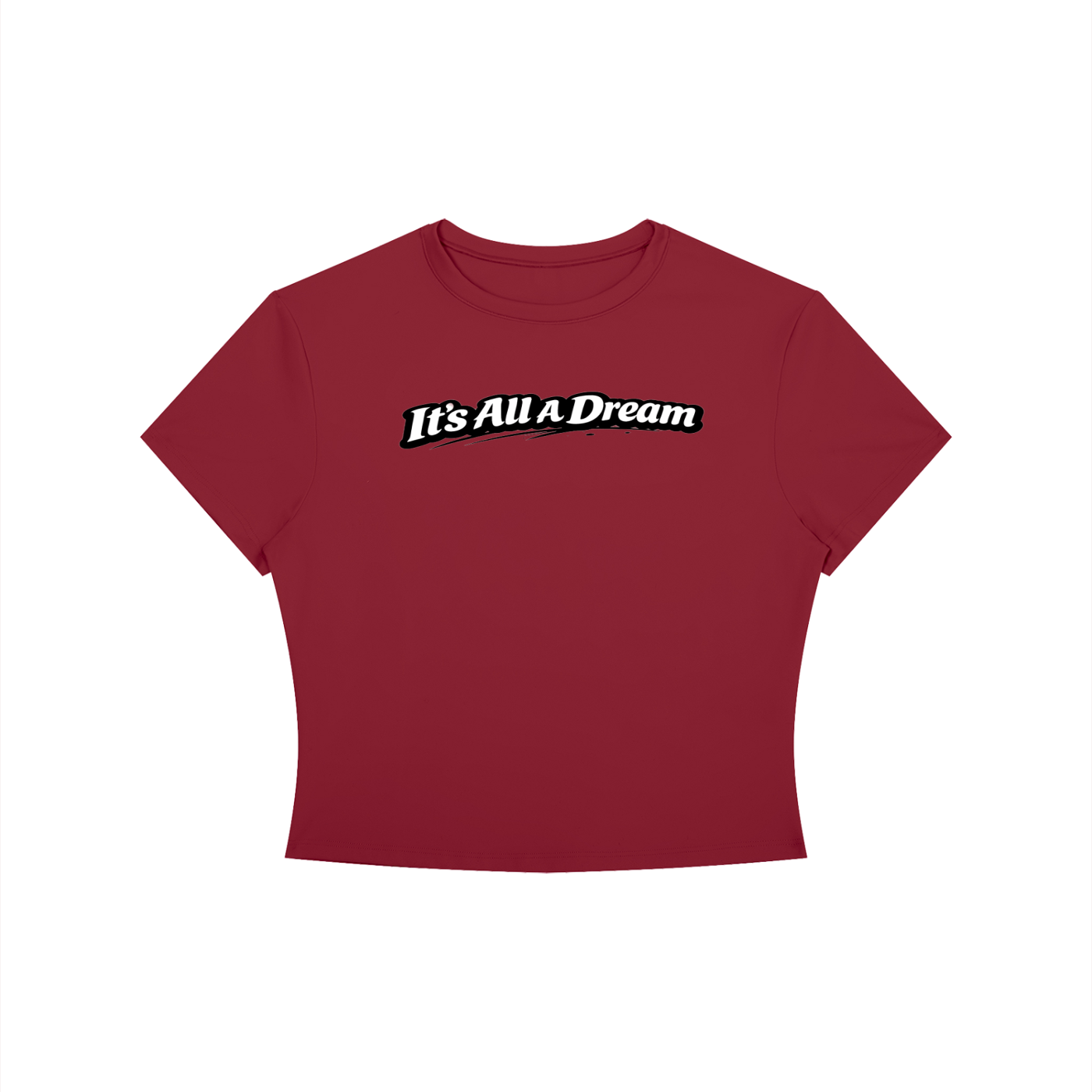 Women's Crewneck Crop T-Shirt