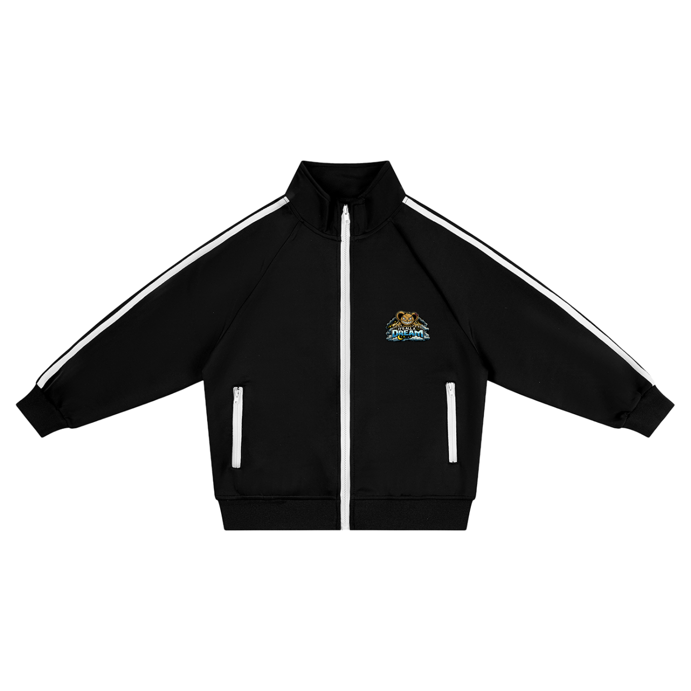 Kids’ Contrast Tape Coach Jacket
