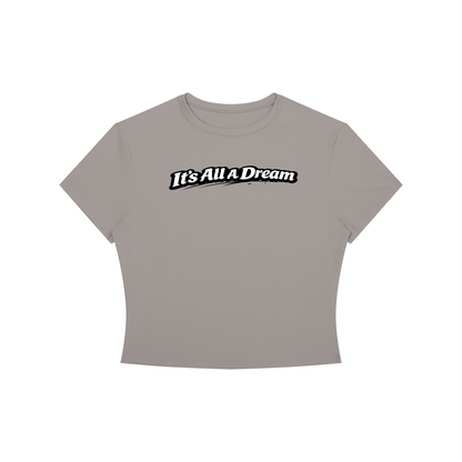 Women's Crewneck Crop T-Shirt