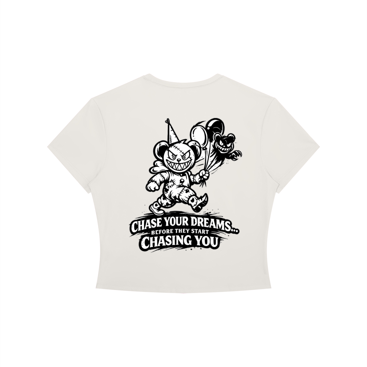 Women's Crewneck Crop T-Shirt