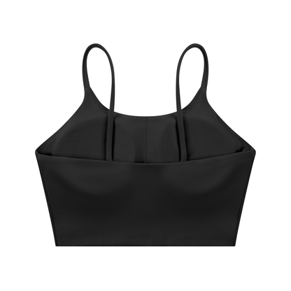 "It's All A Dream" Spaghetti Strap Yoga Sports Bra