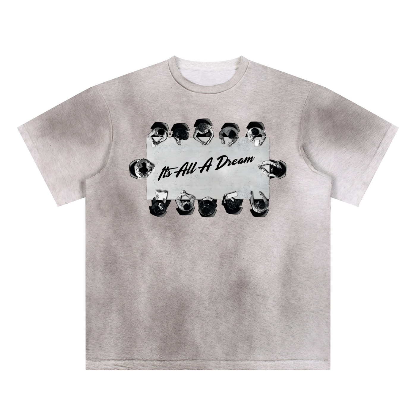 Sun Fade Hand-Painted T-Shirt