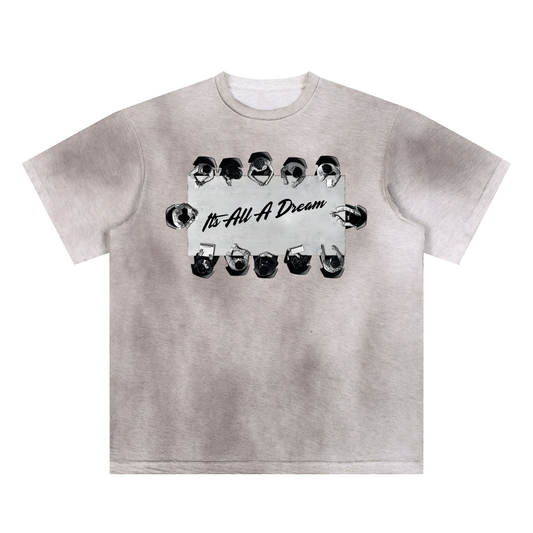 Sun Fade Hand-Painted T-Shirt