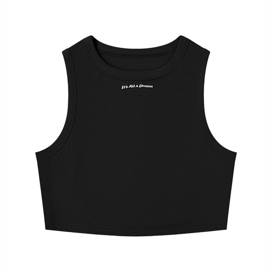 Women's Tight Crewneck Crop Tank Top