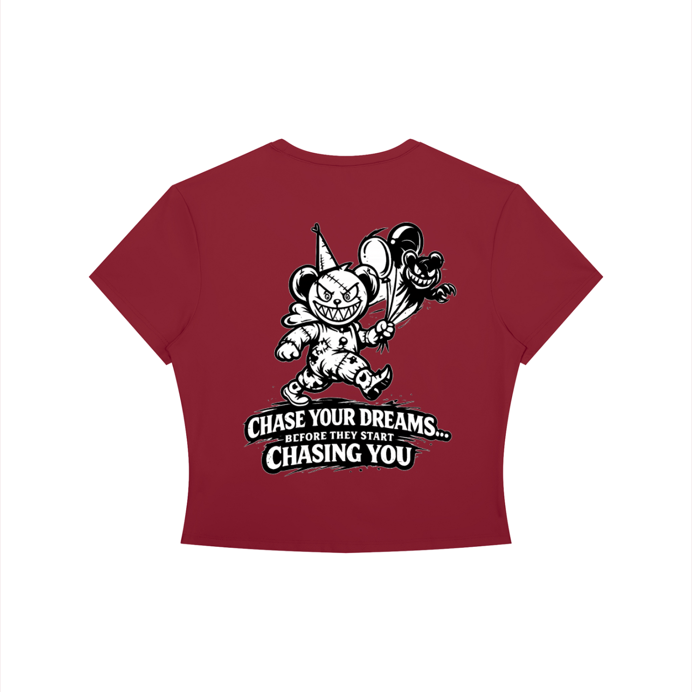 Women's Crewneck Crop T-Shirt