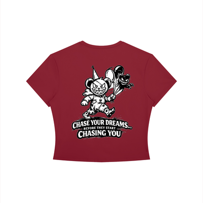 Women's Crewneck Crop T-Shirt