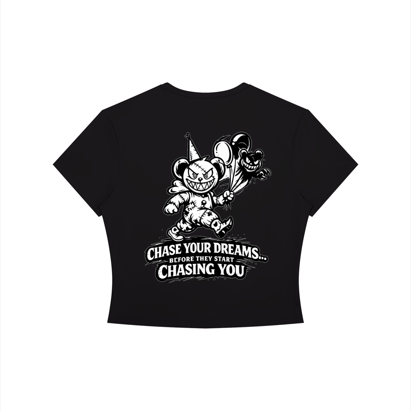 Women's Crewneck Crop T-Shirt