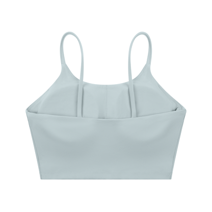 "It's All A Dream" Spaghetti Strap Yoga Sports Bra